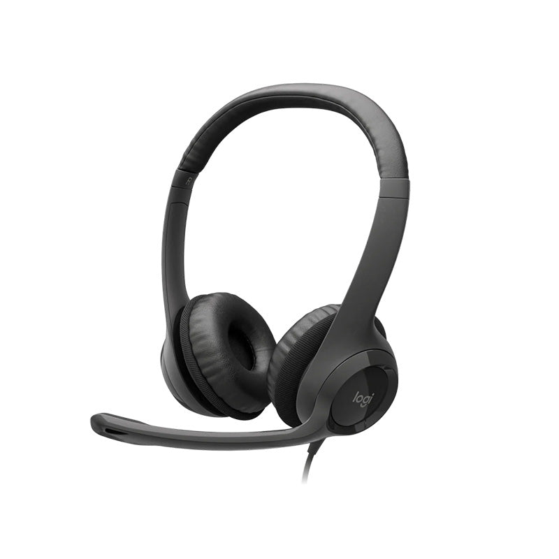 Logitech H390 USB Headset (Black)