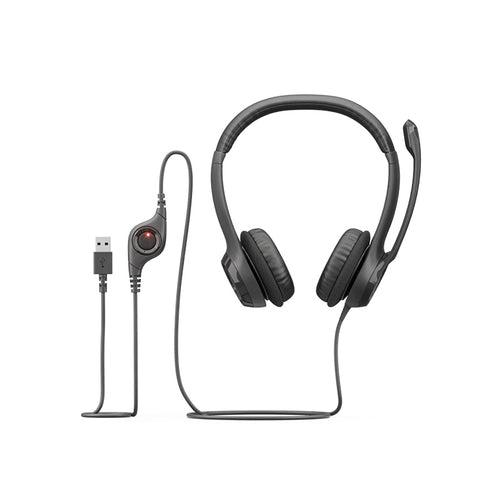Logitech H390 USB Headset (Black)