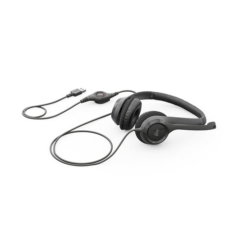 Logitech H390 USB Headset (Black)