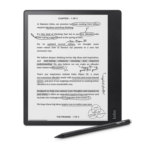 Kobo Elipsa 2E eReader with Stylus (Black)