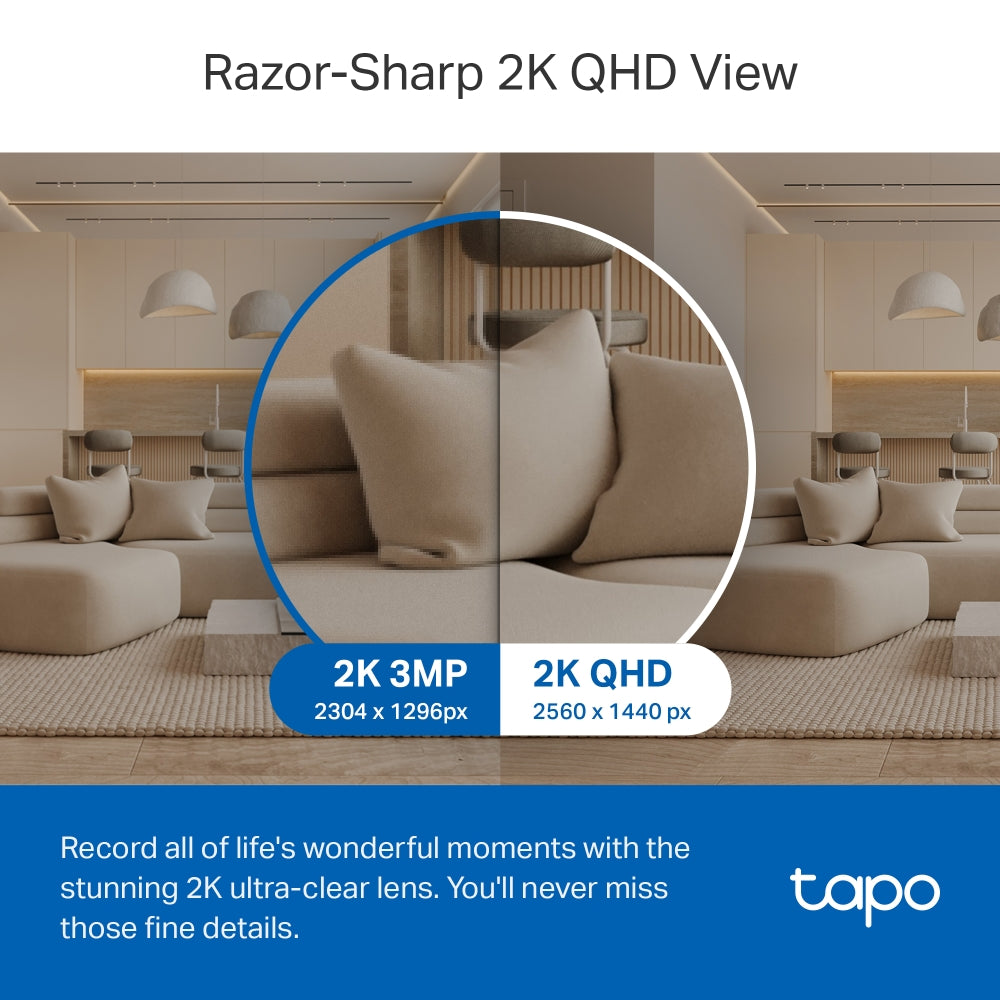 TP-Link Tapo C220 Pan/Tilt Home Security Wi-Fi Camera *Exclusive*