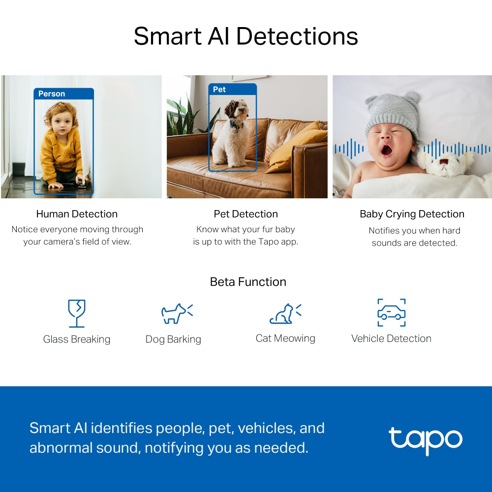 TP-Link Tapo C220 Pan/Tilt Home Security Wi-Fi Camera *Exclusive*