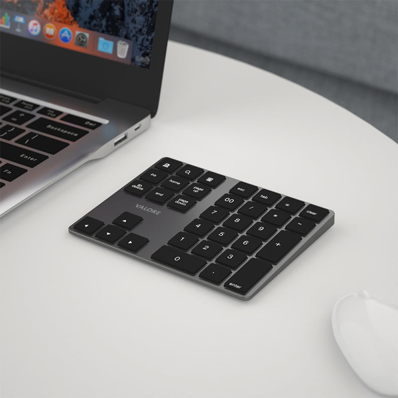 Valore 3-in-1 Wireless Numeric Keypad (AC182) - Black