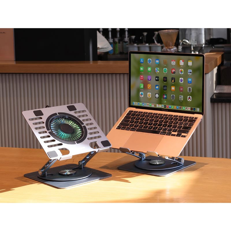 Valore Adjustable Laptop Stand with Fan RGB (HL-001)