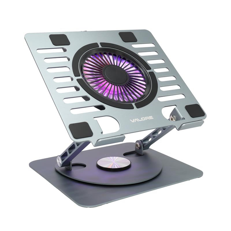 Valore Adjustable Laptop Stand with Fan RGB (HL-001)