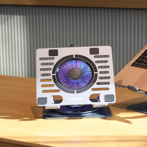 Valore Adjustable Laptop Stand with Fan RGB (HL-001)