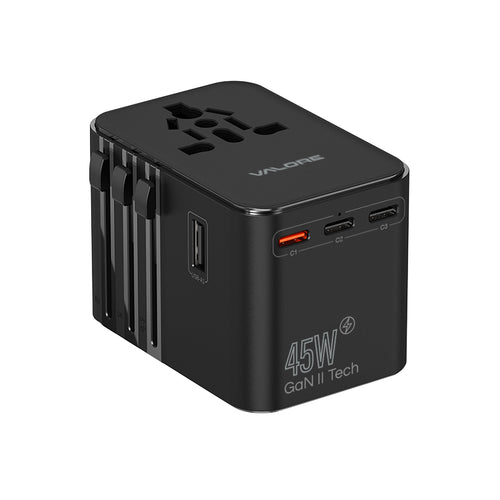 Valore UTA-011 PD45W 2A3C Universal Travel Adaptor