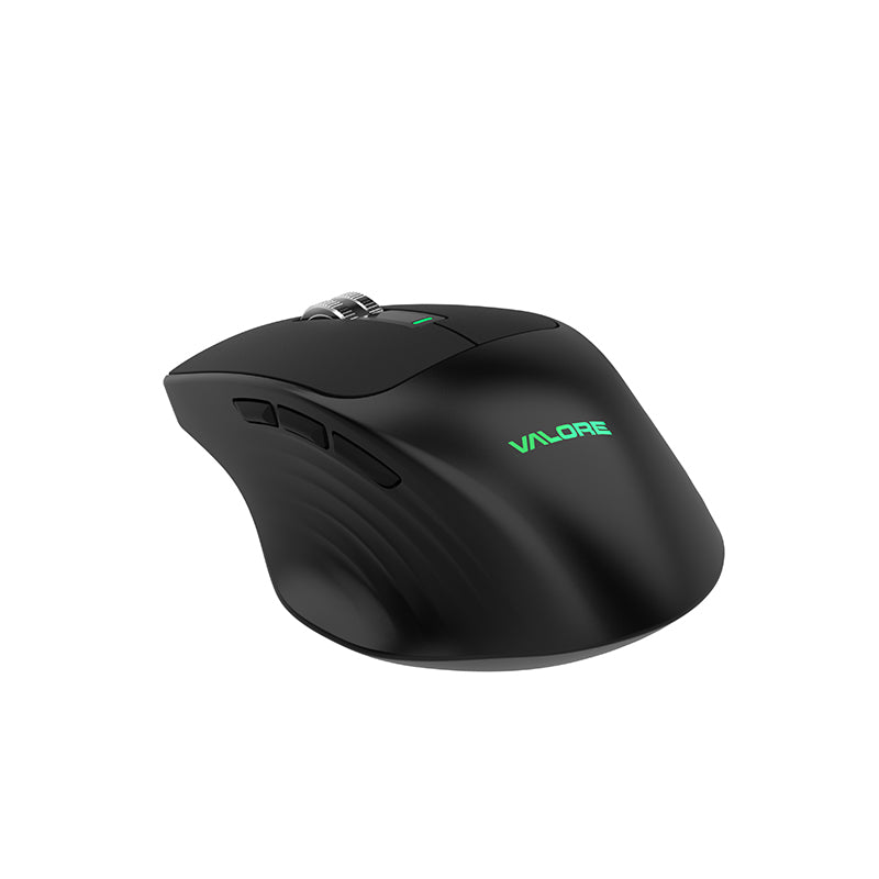 Valore Wireless Dual Mode Mouse (KM-006) - Black