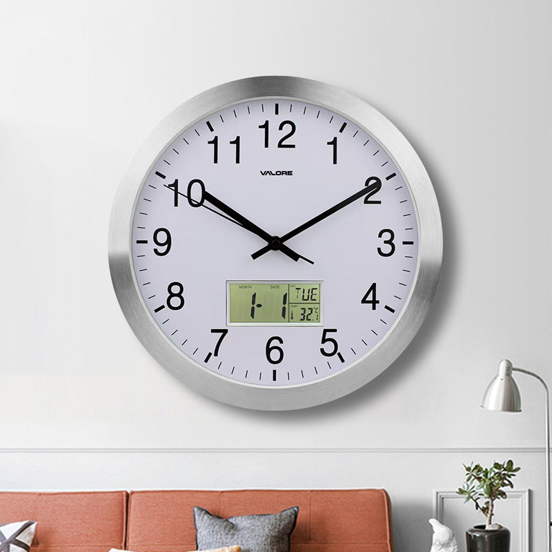 Valore Wall Clock (HA-002) - White