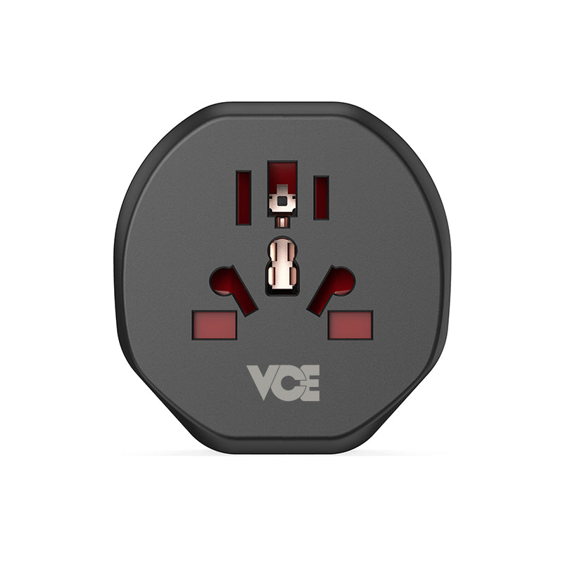 VCE VE-TA12 EU Standard Travel Adaptor with Surge Protection