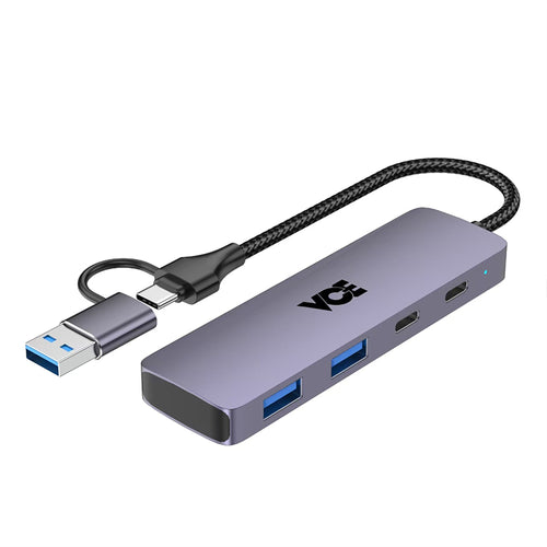 VCE VE-AH05 Dual Connector 4-in-1 USB 3.0 Hub