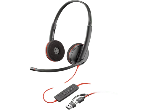 CS-HP Poly BW 3220 Stereo USB-C HS +USB-C/A 8X228AA