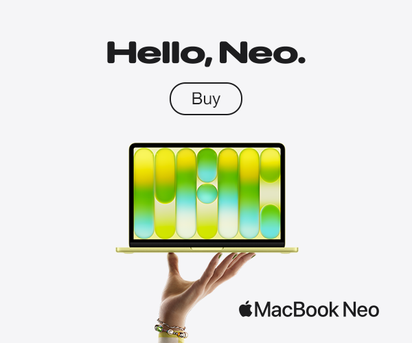 Launch_Whats_New_Mobile_MacBook_Neo_13-inch_Mar26_Web_Banner_600x500_e2625238-871f-47eb-bb63-07a66a53555f